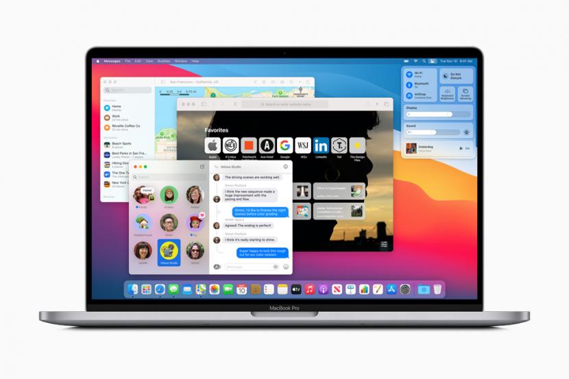 MacOS Big Sur diklaim jadi OS tercanggih Apple dengan keindahan yang baru (Foto: Tampilan MacOS Big Sur)