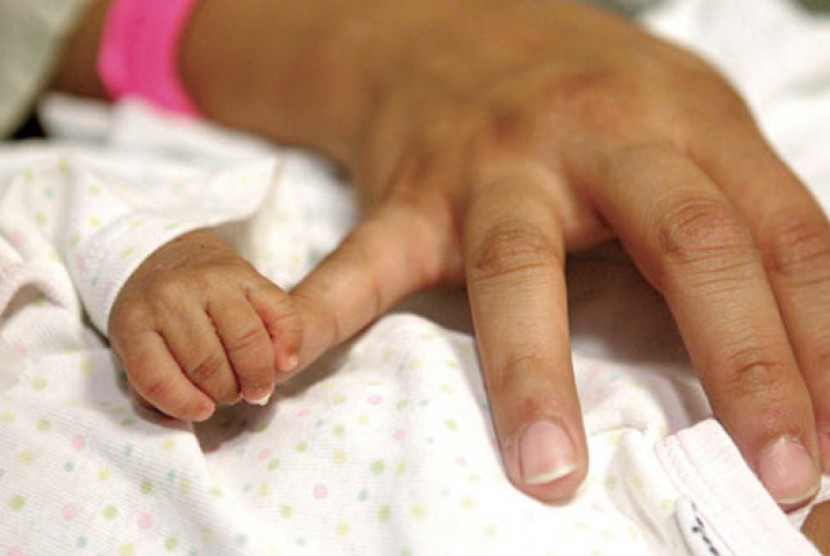 Tangan bayi, (Ilustrasi)