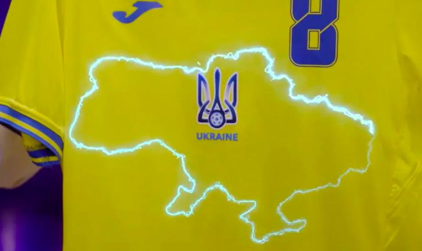 tangkapan layar jersey baru ukraina untuk euro 2020