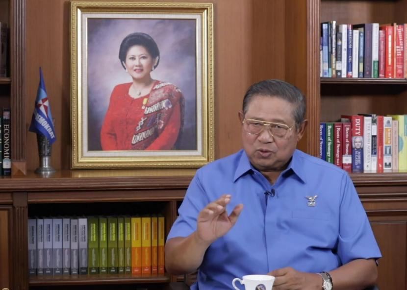 Ketua Majelis Tinggi Partai Demokrat, Susilo Bambang Yudhoyono (SBY) mengingatkan adanya skenario Pilpres 2024 hanya dua pasangan calon saja. (Foto ilustrasi)