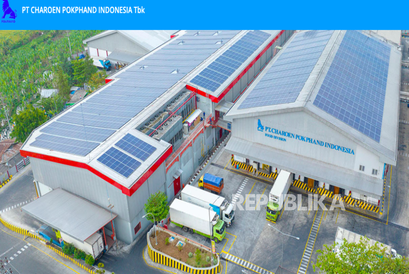 Tangkapan layar website PT Charoen Pokhand Indonesia (CPI) Tbk