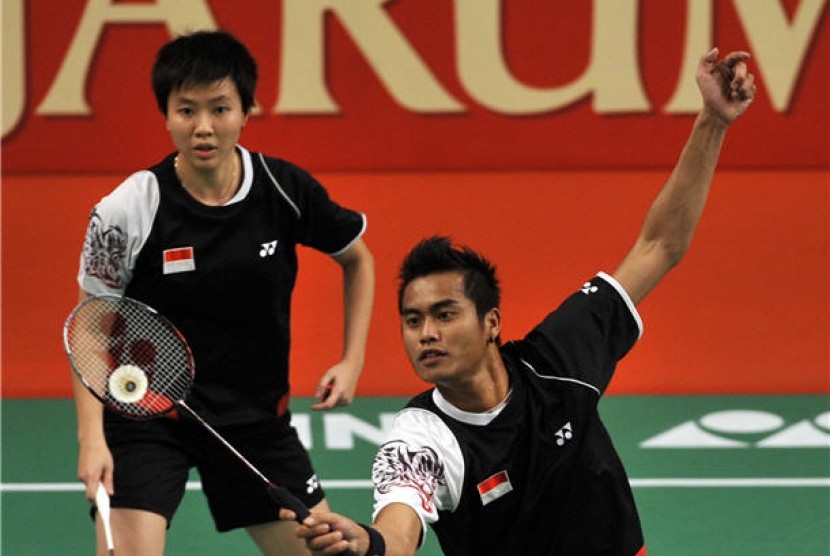 Tantowi Ahmad dan Liliyana Natsir