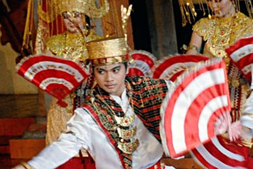 Lampung Timur Apresiasi Istana Tampilkan Tari Melinting (ilustrasi).