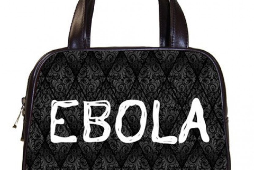 Tas bertulisan ebola yang dijual di Etsy.com
