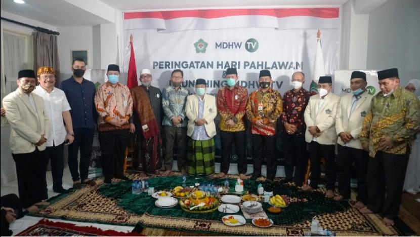 Tasyakuran Hari Pahlawan sekaligus peluncuran MDHW TV