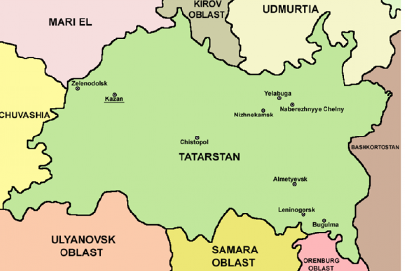 Tatarstan merupakan salah-satu wilayah Rusia dimana mayoritas agama yang dianut oleh penduduknya adalah Islam.