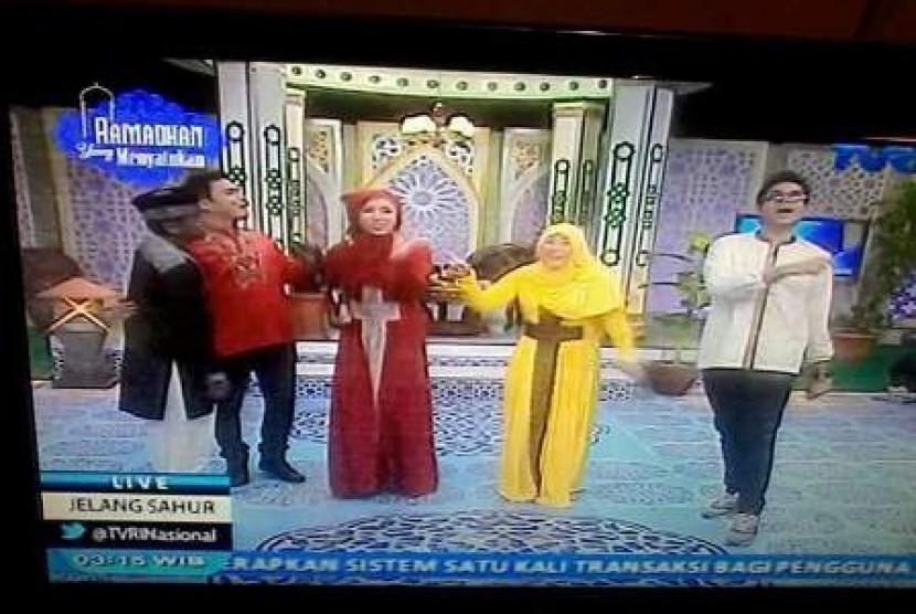 Tayangan sahur Ramadhan TVRI