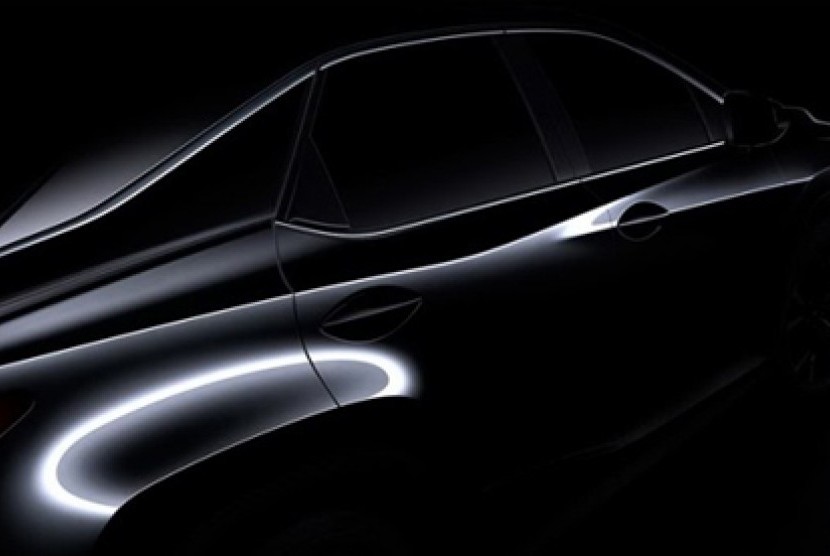 Teaser foto Lexus New RX