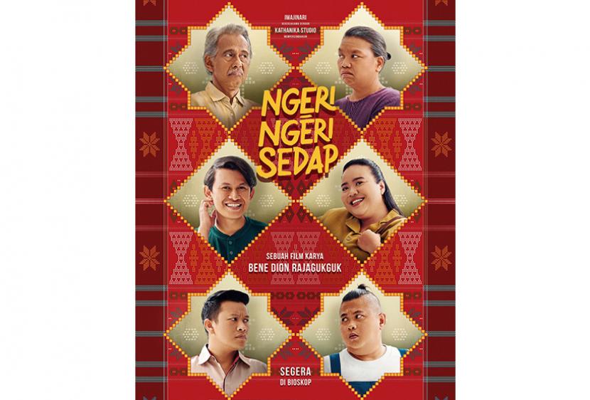 Teaser poster film Ngeri Ngeri Sedap. Tayang sejak 2 Juni 2022, Ngeri Ngeri Sedap sudah menghibur 2,6 juta lebih penonton.