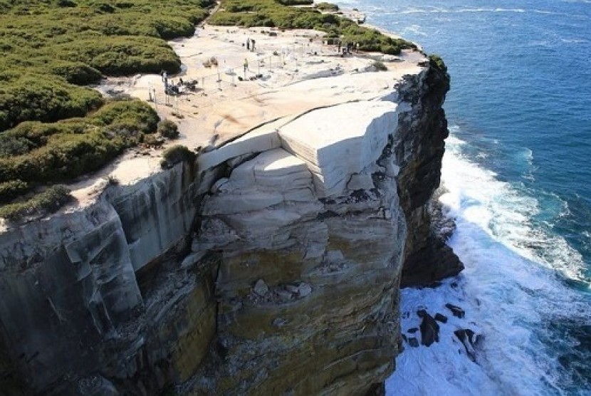 Wow Tebing  Batu  Australia Ini Mirip Kue Pengantin 