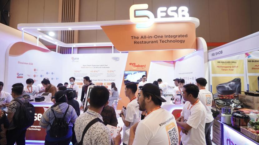 Teknologi ESB memamerkan keunggulannya di Bandung International Food & Hotel Expo (BIFHEX) 2023 di Sudirman Grand Ballroom, Bandung. 