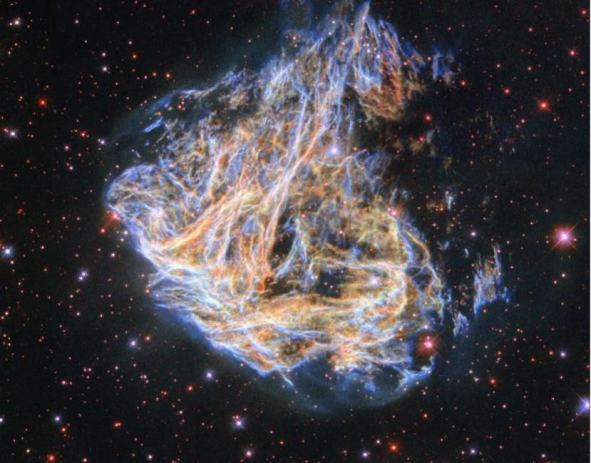 Teleskop Hubble menangkap foto seperti kembang api di luar angkasa. 