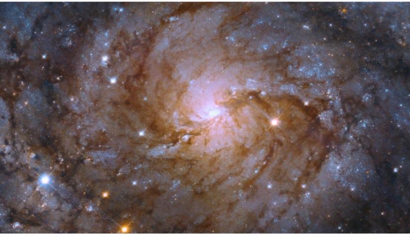 Teleskop Hubble menemukan galaksi tersembunyi di belakang Bima Sakti 