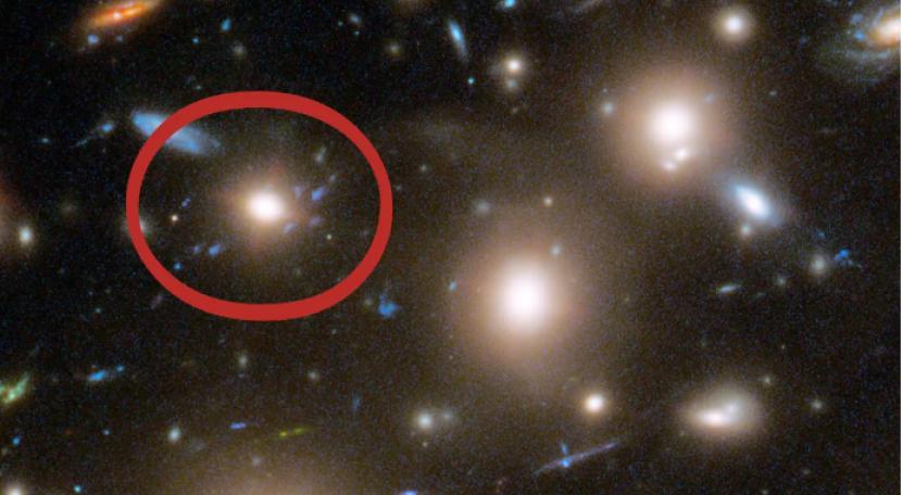 Teleskop menangkap sebuah ledakan supernova dari 11 miliar tahun yang lalu.