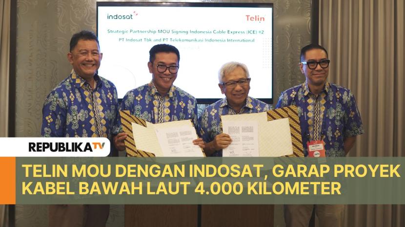 Telin dan Indosat jalin kerja sama project Sistem Komunikasi Kabel Laut (SKKL) yang menghubungkan Singapura dengan kota-kota besar di Indonesia.