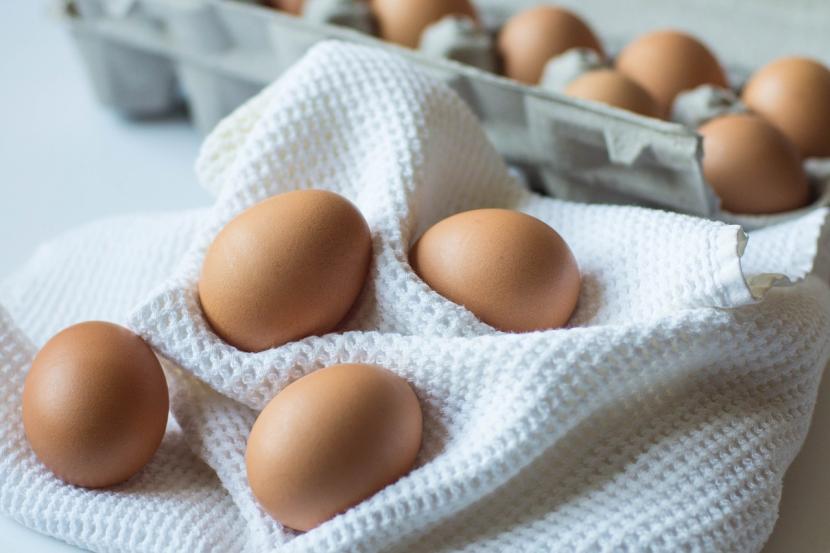 Asupan protein terbaik untuk usia di atas 50 tahun, salah satunya telur. (ilustrasi)