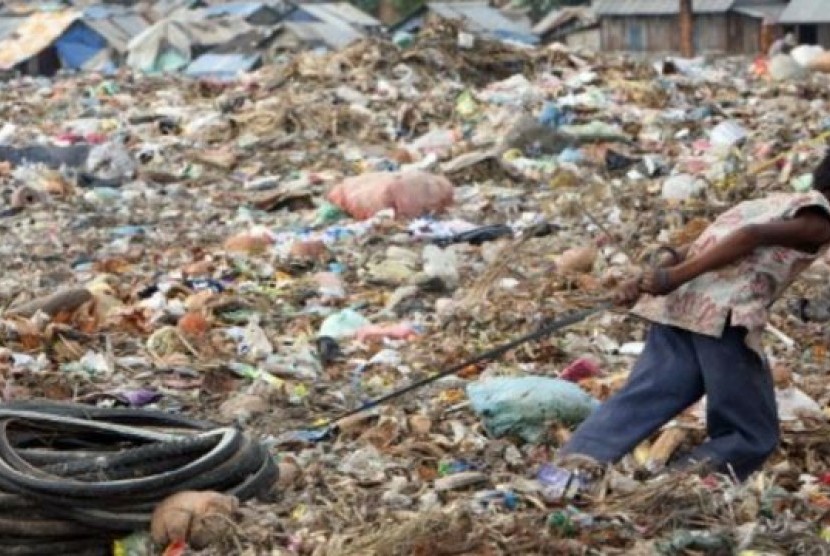 Tempat pembuangan sampah Stung Meanchey di Phnom Penh