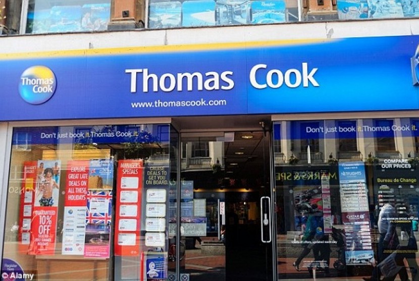 Tempat penukaran uang Thomas Cook