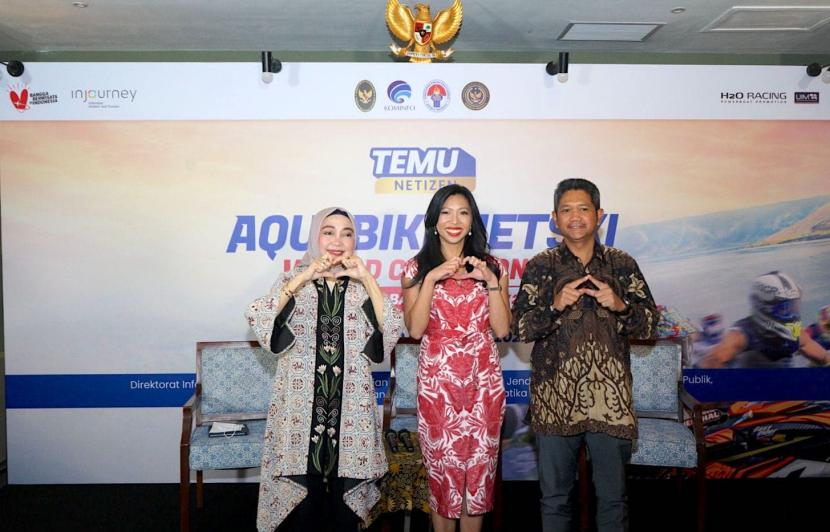 Temu Netizen Aquabike Jetski World Championship Lake Toba 2023 di Menteng, Jakarta Pusat.