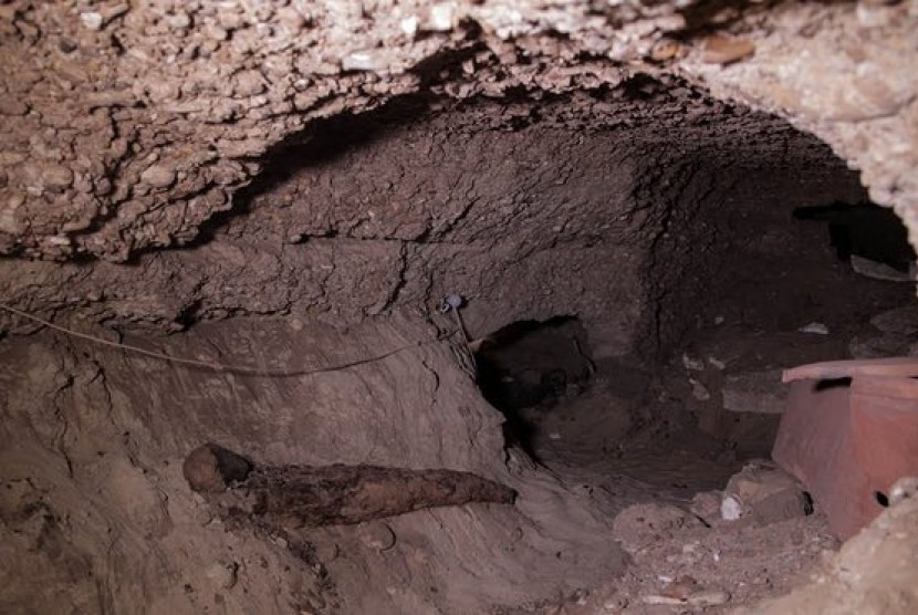 Temuan mumi di Desa Tuna al-Gabal, Mesir (ilustrasi). Dar Al Ifta Mesir menilai penggalian makam mumi untuk ambil pelajaran
