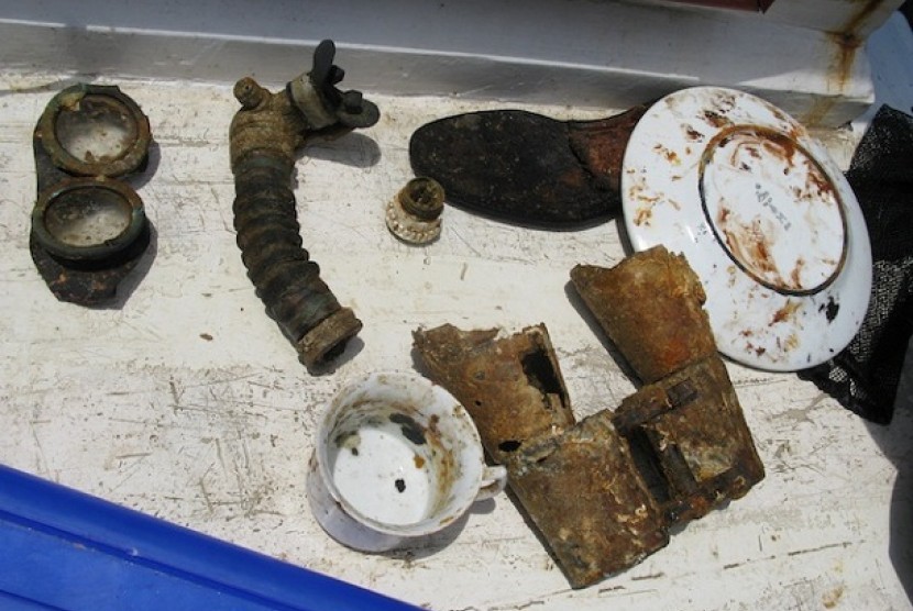  Temuan-Temuan dari bangkai Kapal Selam U-Boat milik Nazi Jerman. 