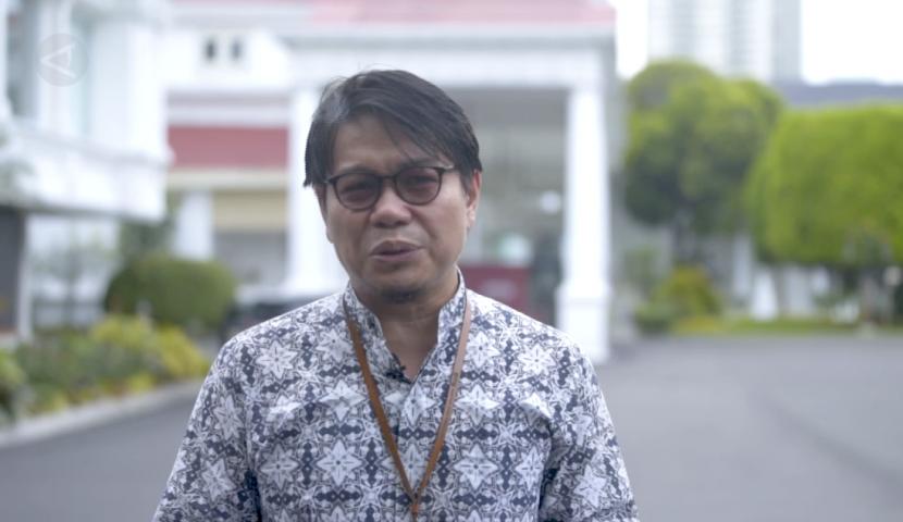 Tenaga Ahli Utama Kantor Staf Presiden Wandy Tuturoong mengatakan, pemerintah saat ini sedang menyusun Peraturan Pemerintah (PP) tentang status pertanahan di Ibu Kota Nusantara (IKN) untuk mengantisipasi terjadinya sengketa tanah. (Foto: Wandy Tuturoong)