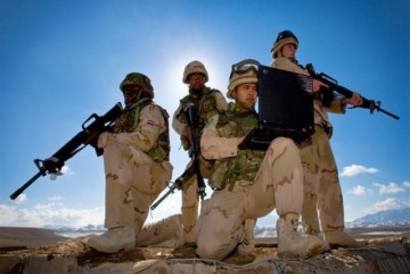 Tentara Belanda yang bertugas di Afghanistan
