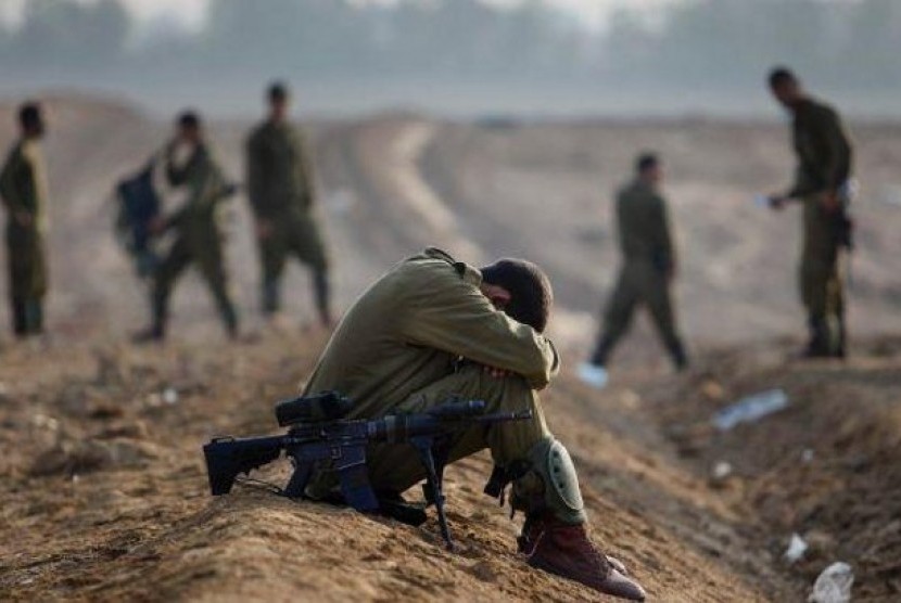 Tentara Israel siaga di perbatasan selatan Jalur Gaza
