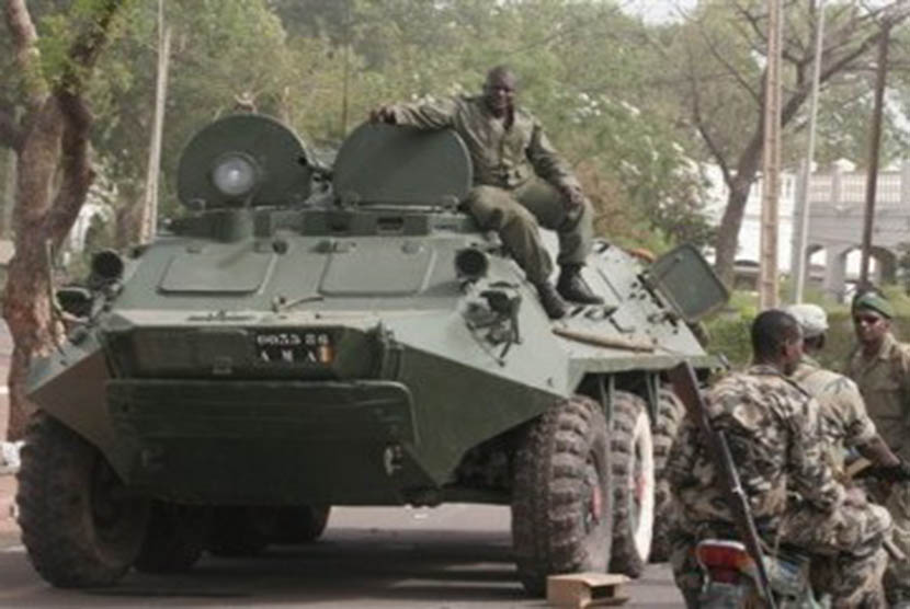 MK Mali Putuskan Pemimpin Kudeta Jadi Presiden Sementara. Tentara Mali.