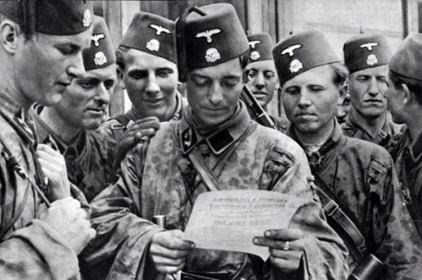 Tentara Muslim di pihak Hitler dalam perang dunia II.