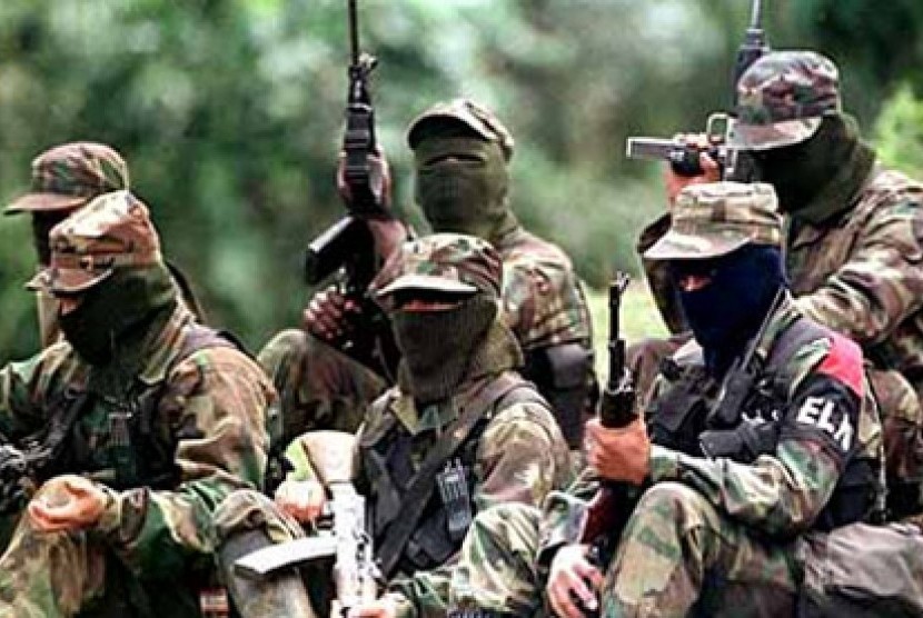 Pemberontak Kolombia (ilustrasi),