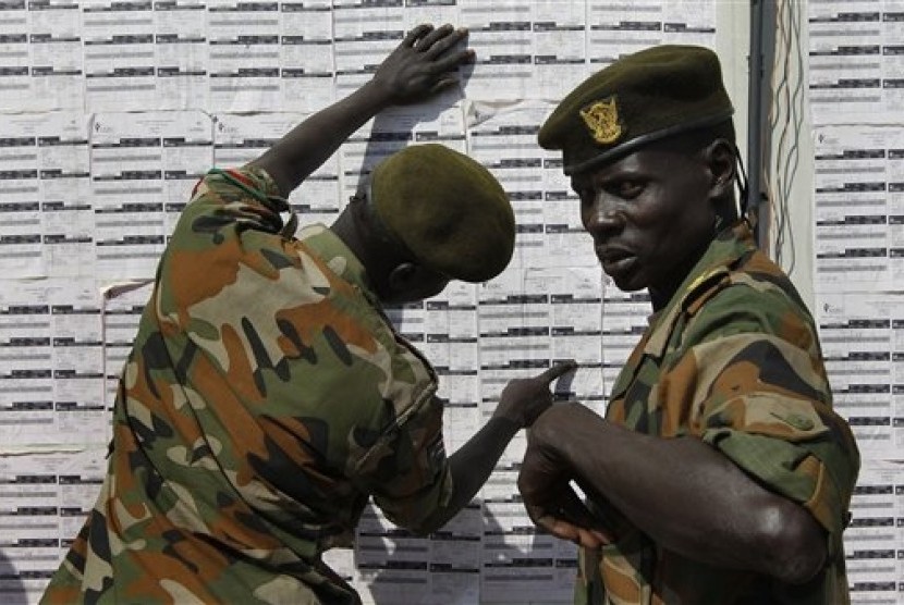 Tentara Sudan Selatan (Ilustrasi)