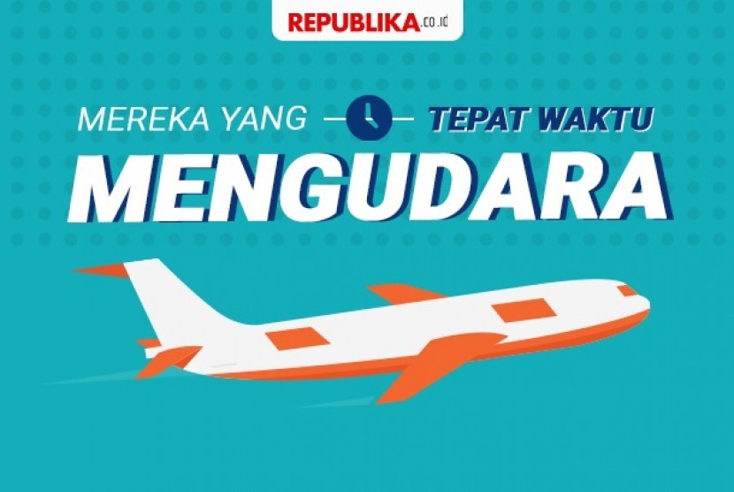 Tepat waktu mengudara