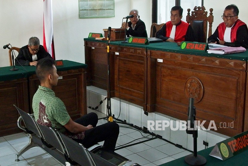 [ilustrasi] Suasana sidang di Pengadilan Negeri (PN) Semarang, Jawa Tengah.