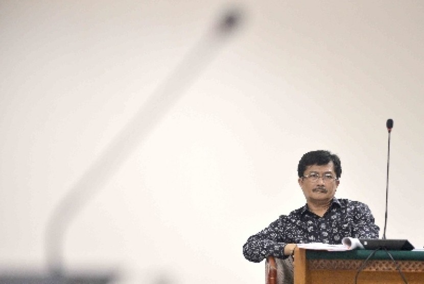 Terdakwa mantan Ketua SKK Migas Rudi Rubiandini mengikuti sidang dengan agenda keterangan saksi terkait dugaan suap SKK Migas di Pengadilan Tipikor Jakarta.