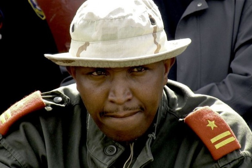 Terduga penjahat perang Kongo Bosco Ntaganda.