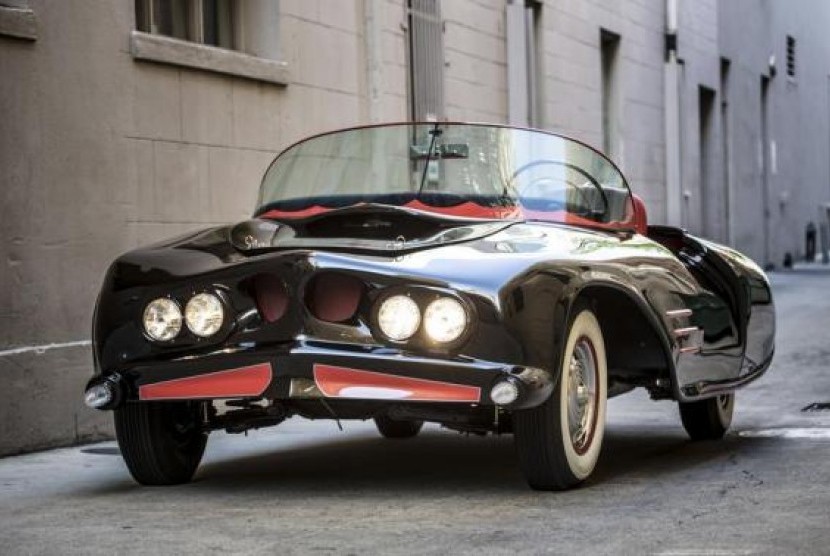 The 1963 Batmobile is shown in this photo released by Heritage Auctions, HA.com December 5, 2014.