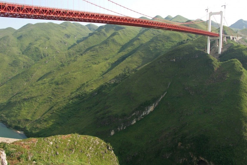 The Beipanjiang Bridge