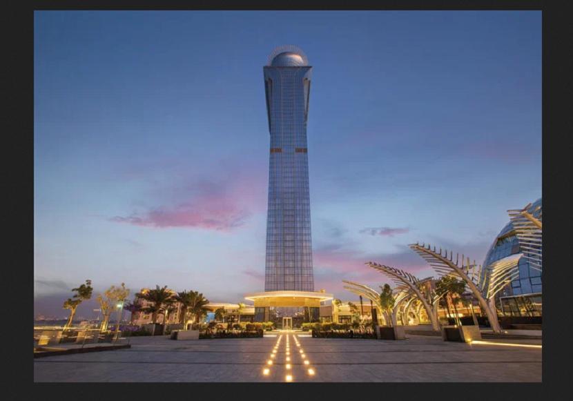 The Palm Tower, landmark baru Dubai