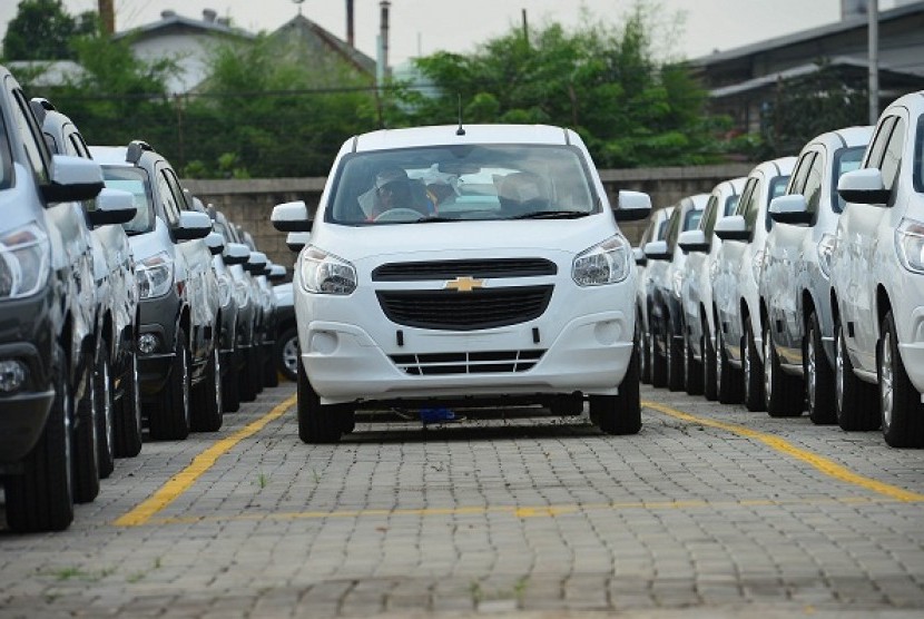 The picture shows Chevrolet Spin or 'the Spirit of Indonesia' at General Motors` new automobile assembly plant in Bekasi, West Java. (file photo)