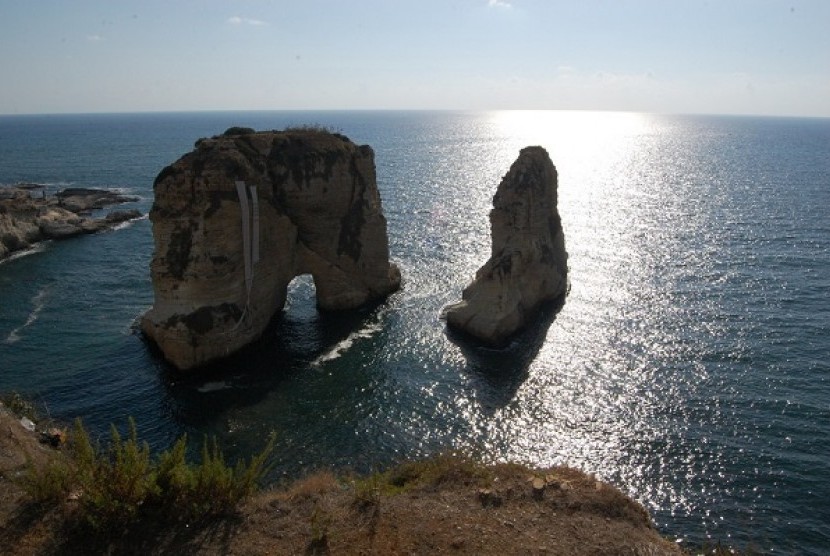 The Rock of Raouche, Lebanon