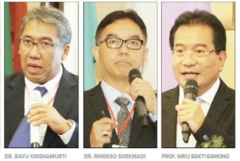 Tiga calon rektor IPB 2017-2021