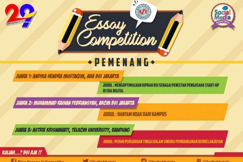 contoh essay untuk lomba