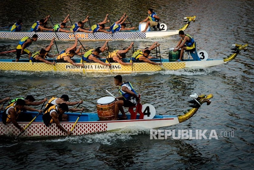 Kejuaraan perahu naga. (ilustrasi)
