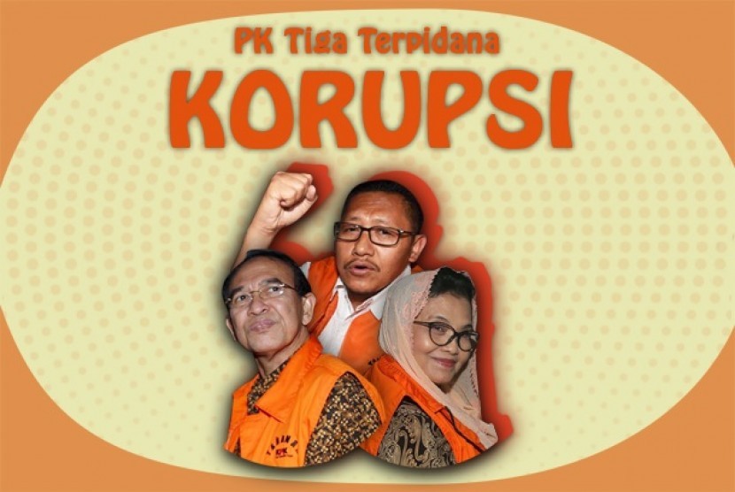 Tiga terpidana korupsi ajukan PK