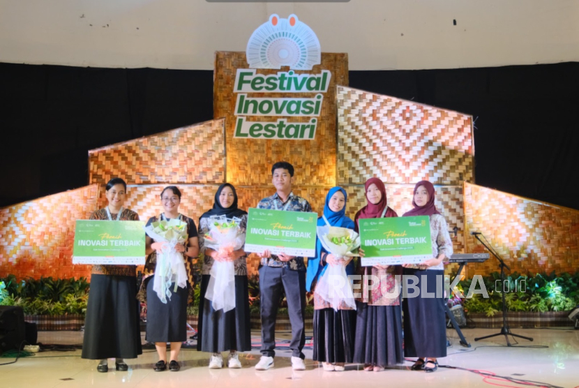 Tiga tim inovasi terbaik Siak Innovation Challenge.