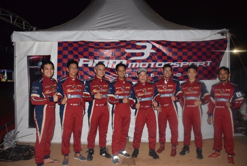 Tim ABM Motorsport di ajang BSD Grand Priz, Ahad (20/8).