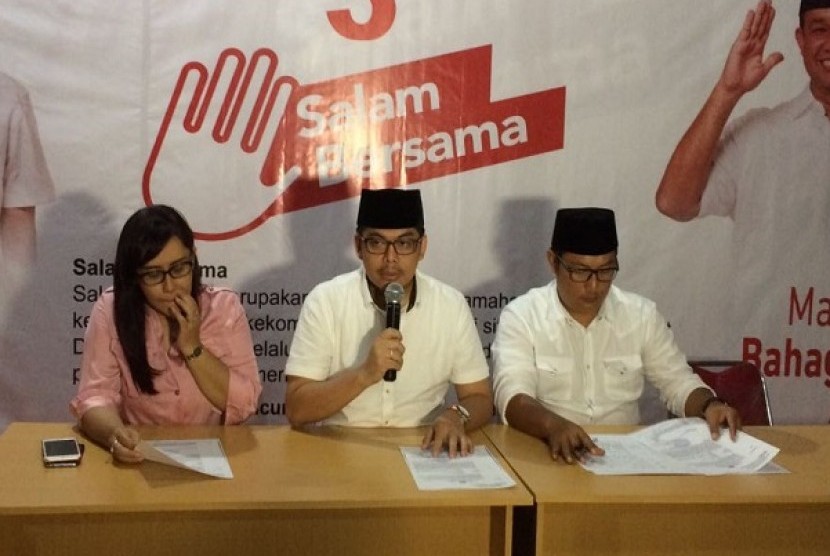 Tim advokasi pemenangan Anies-Sandiaga pada Pilgub DKI Jakarta. (Ilustrasi)