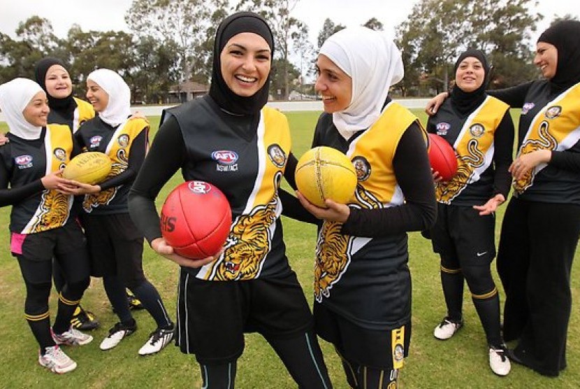 Tim AFL muslimah Australia