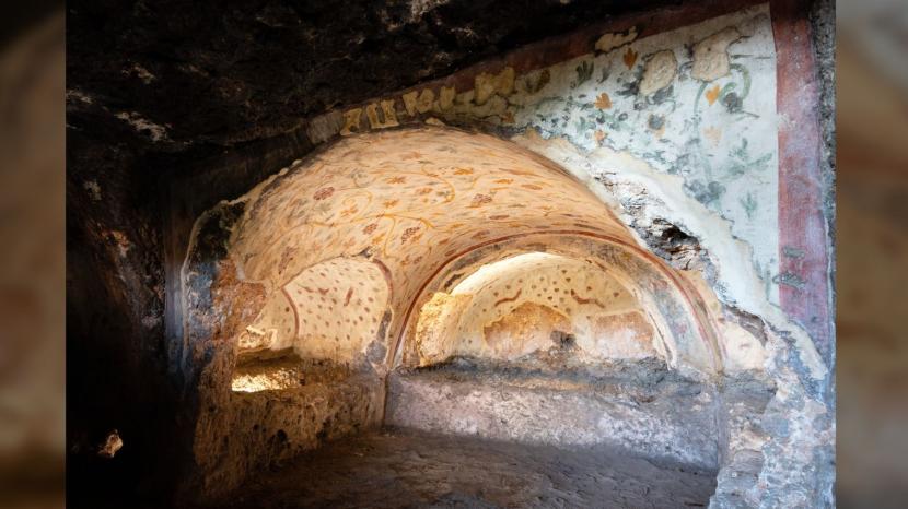 Tim Arkeolog Turki menemukan 400 makam ruang batu yang berasal dari 1.800 tahun lalu. 